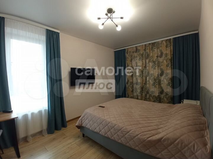 2-к. квартира, 58 м², 2/25 эт.