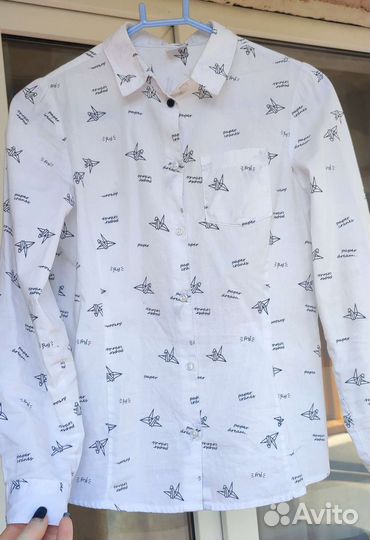 Рубашка для девочки 140- 146