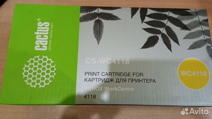 Картридж Cactus CS-WC4118 черный
