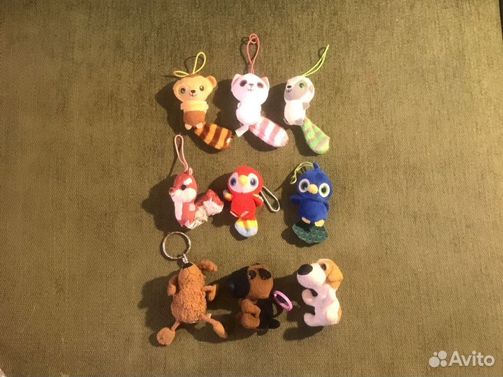 Мягкие игрушки из макдональдса