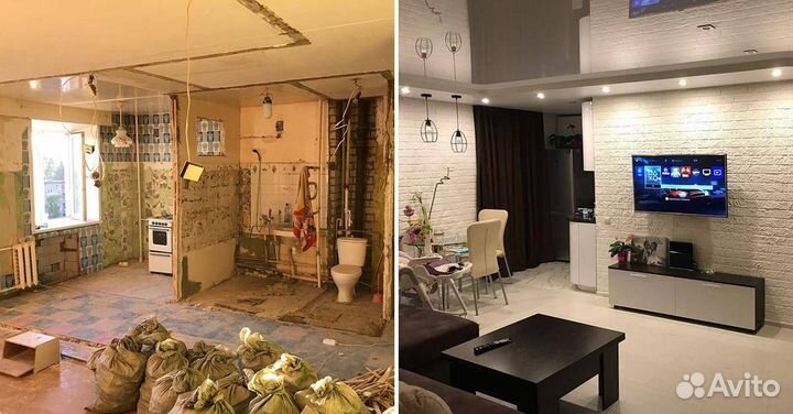 Ремонт, отделка, сантехника, электрика