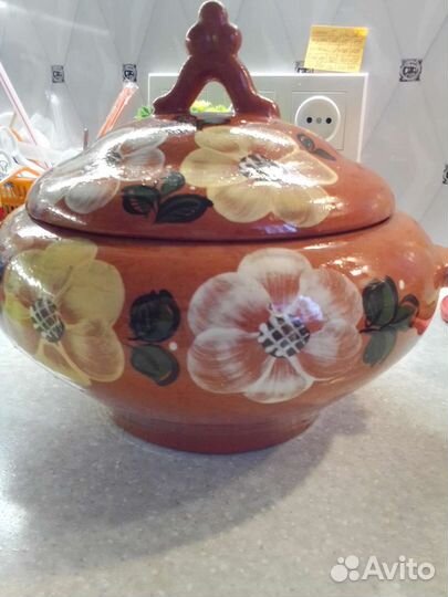 Керамический горшок