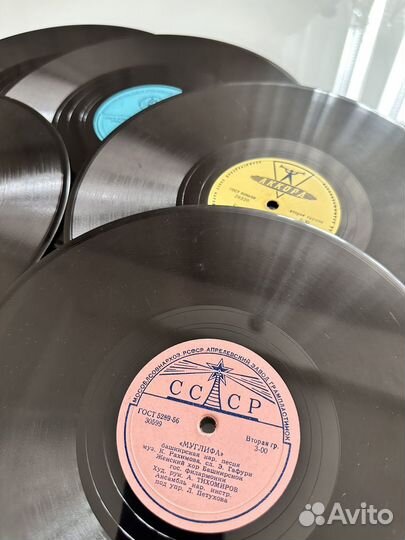 Грампластинки для декора