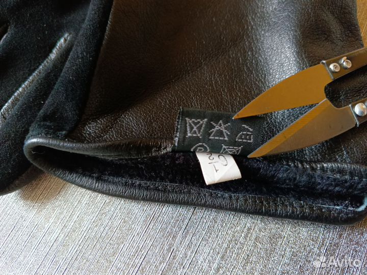 Перчатки женские кожаные Fada, размер 6,5