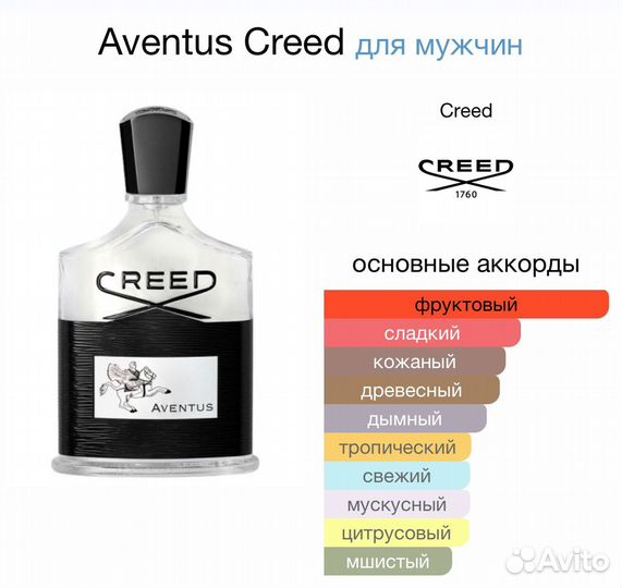 Creed Aventus распив 10 мл