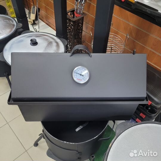 Каптильня горячего и холодного копчения