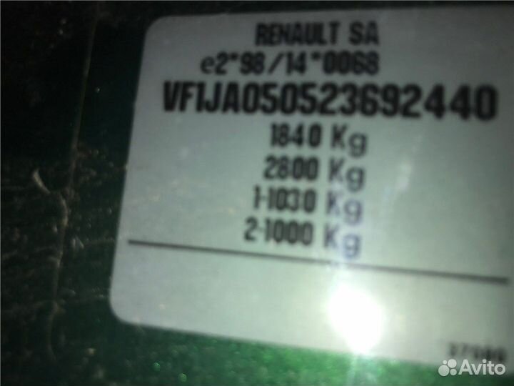 Разбор на запчасти Renault Scenic 1996-2002