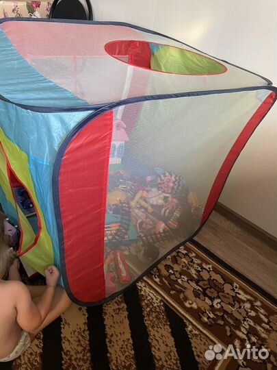 Детская палатка с тоннелем