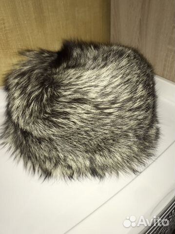 Шапка женская из чернобурки