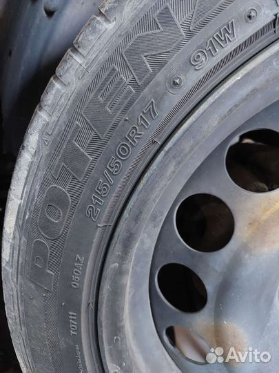 Диски штампованные r17 4шт на Citroen / Peugeot