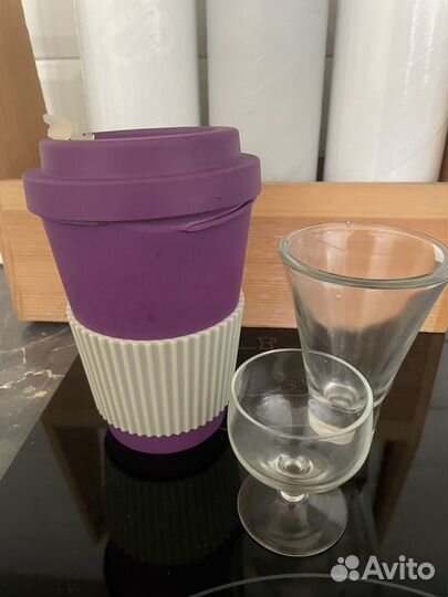 Банки для крупы, чайная пара, термостакан