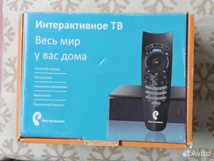 Интернет тв приставка ростелеком