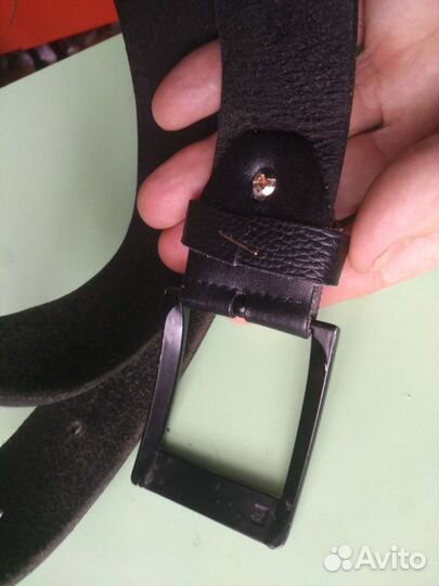 Ремень кожаный