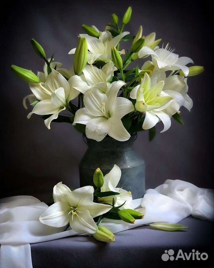 Букеты из живых цветов