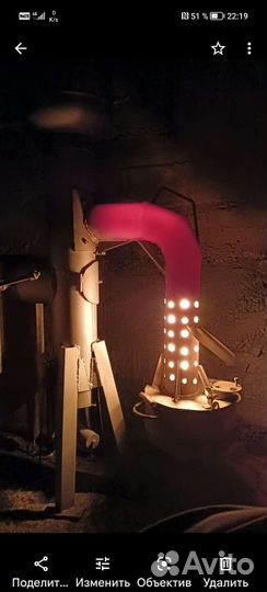 Печь на жидком топливе