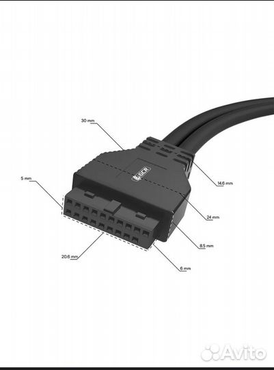 Планка портов в корпус 4 usb 3.0