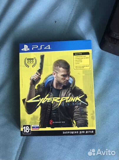 Cyberpunk 2077 ps4 диск