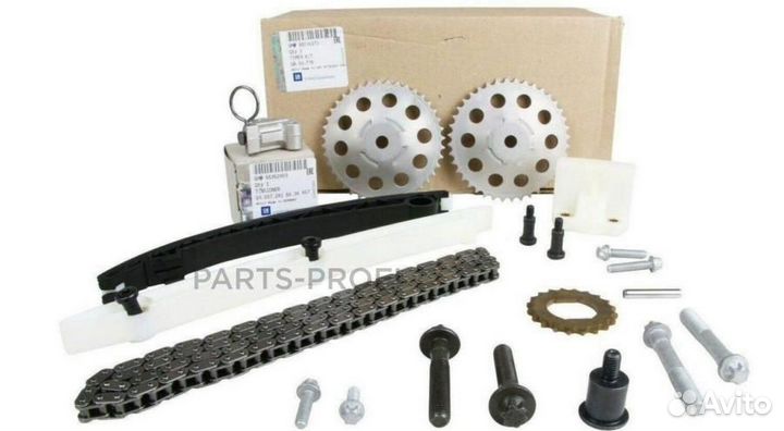 General motors 93191271 Комплект цепи грм opel: agila A 2000-2008, zafia A 1998-2010, astra H 2004-2
