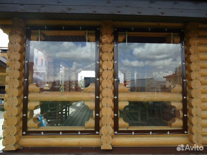 Мягкие окна для беседок, веранд