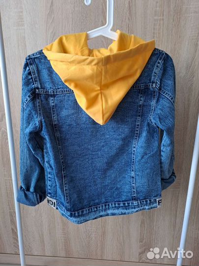 Джинсовая куртка для девочки новая 146-164