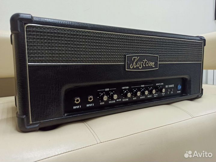 Гитарный стек Kustom KG100HFX + кабинет 4x12