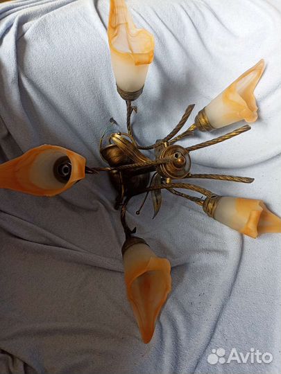 Люстра металл