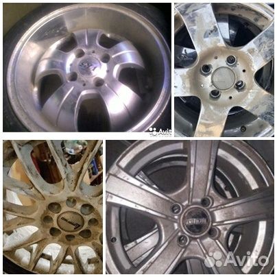 Диски литые б-у League R15 4x100 4шт или по 1шт