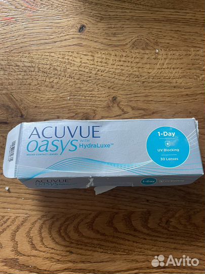 Контактные линзы acuvue oasys