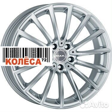 MAK Komet 9.0x19 5x112 ET20 Dia66.6 Silver
