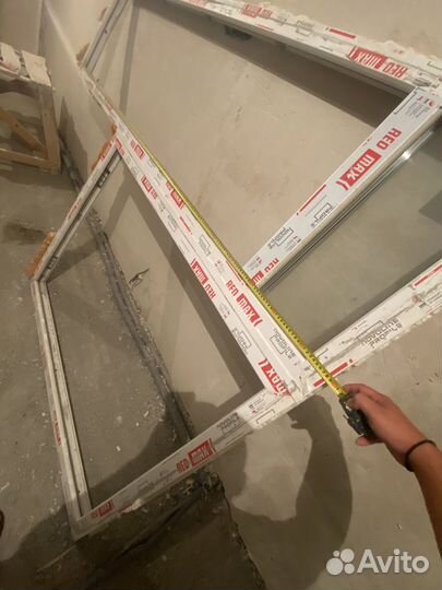 Пластиковые окнас дверью на балкон