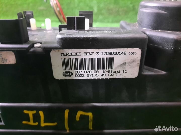 Компрессор центрального замка Mercedes-Benz Slk230