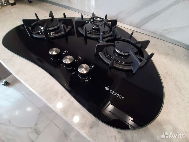 Газовая варочная панель 3 конфорки новая gefest