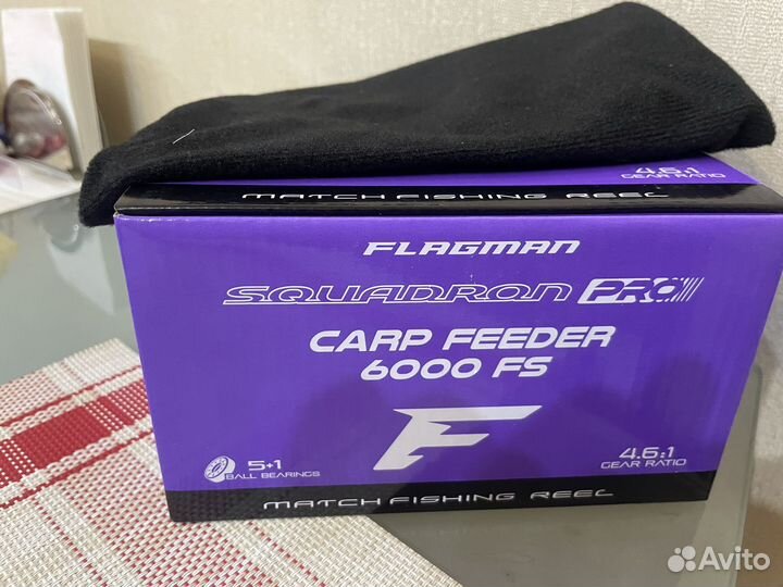 Катушка Flagman Squadron Pro Carp Feeder 6000FS
