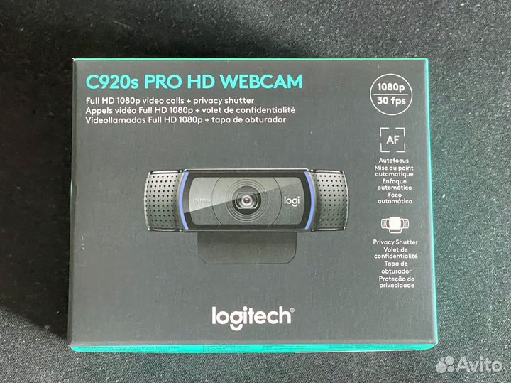 Новая Веб-камера Logitech HD Pro Webcam 920s