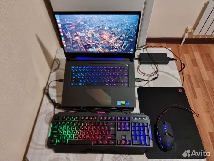 Игровой ноут gigabyte Aorus i7-13700 4070 1Tb 16Gb