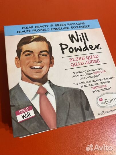 The balm румяна палетка