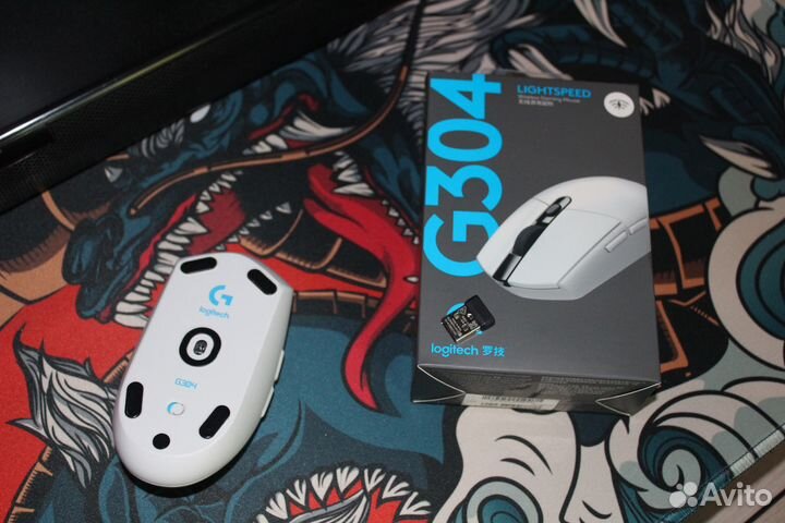 Мышь Logitech G304 White