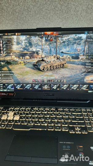 Игровой ноутбук asus 17.3 fx706he-HX103W