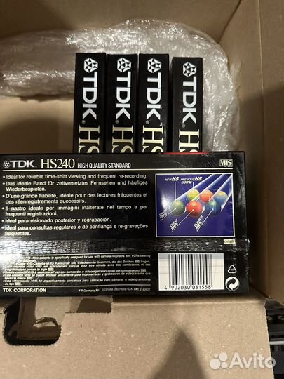 Видео кассеты новые