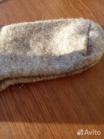 Носки ручной вязки шерстяные плотные новые