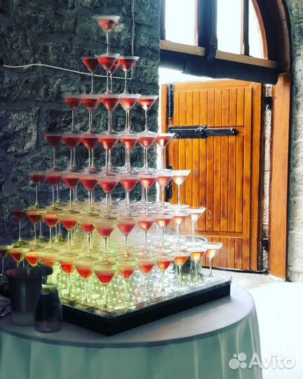 Горка,Пирамида,Каскад из Шампанского