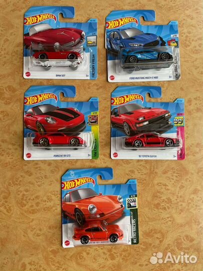 Hot wheels машинки