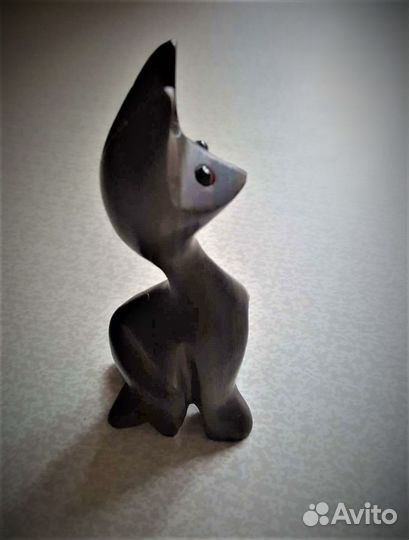 Статуэтка Кошка. Испания. Сандаловое дерево