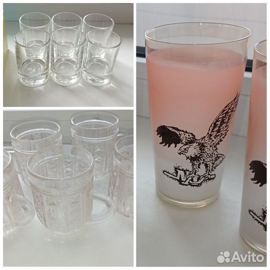 Посуда стекл СССР