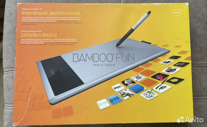 Графический планшет Wacom Bamboo Pen & Touch