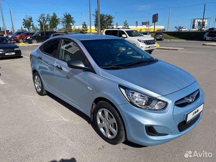Hyundai Solaris 1.4 МТ, 2012, 166 738 км