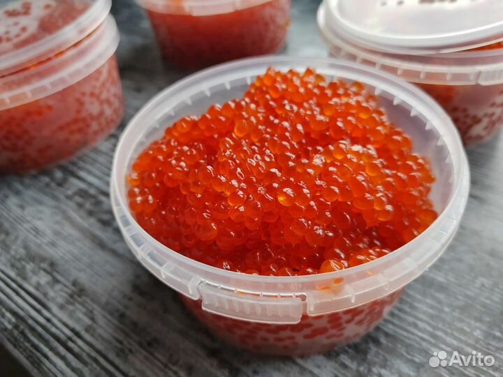 Красная икра кеты, горбуши 2023