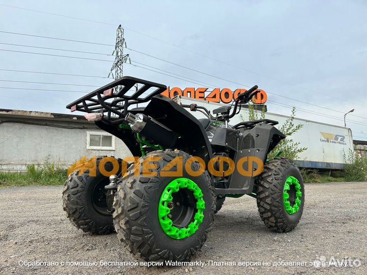 Квадроцикл Apollo RZ ATV200 Black + шлем