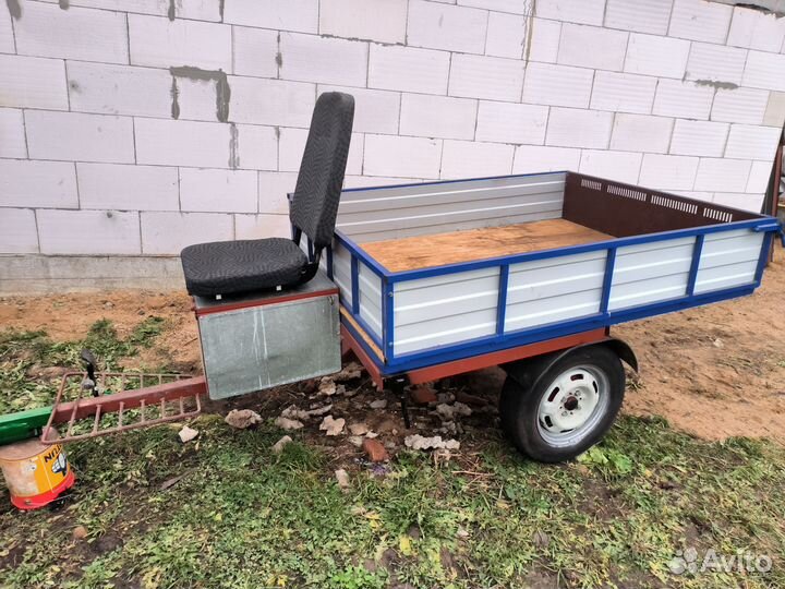 Прицеп для мотоблока самодельный