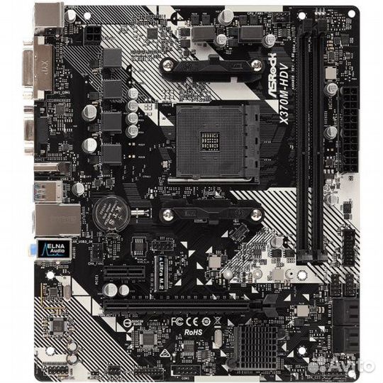 Материнская плата Asrock x370m-hdv r4.0